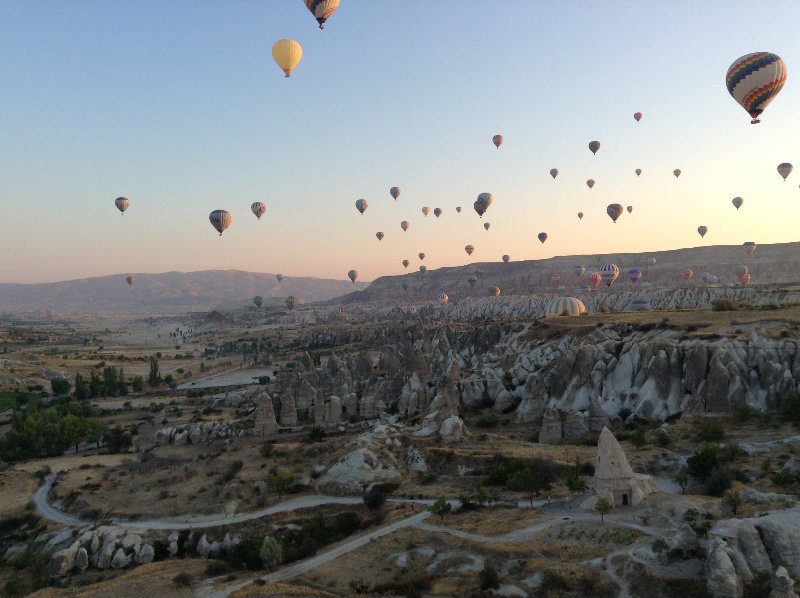 Hot air balloon ride Cappadocia