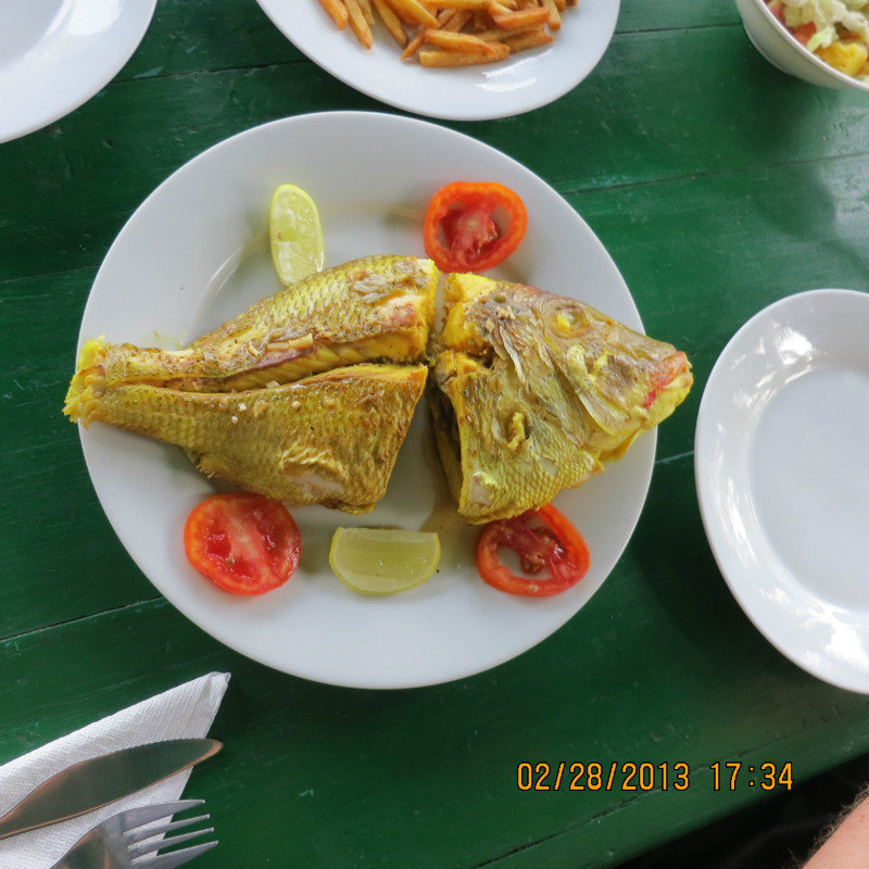 fried fish in tangalla