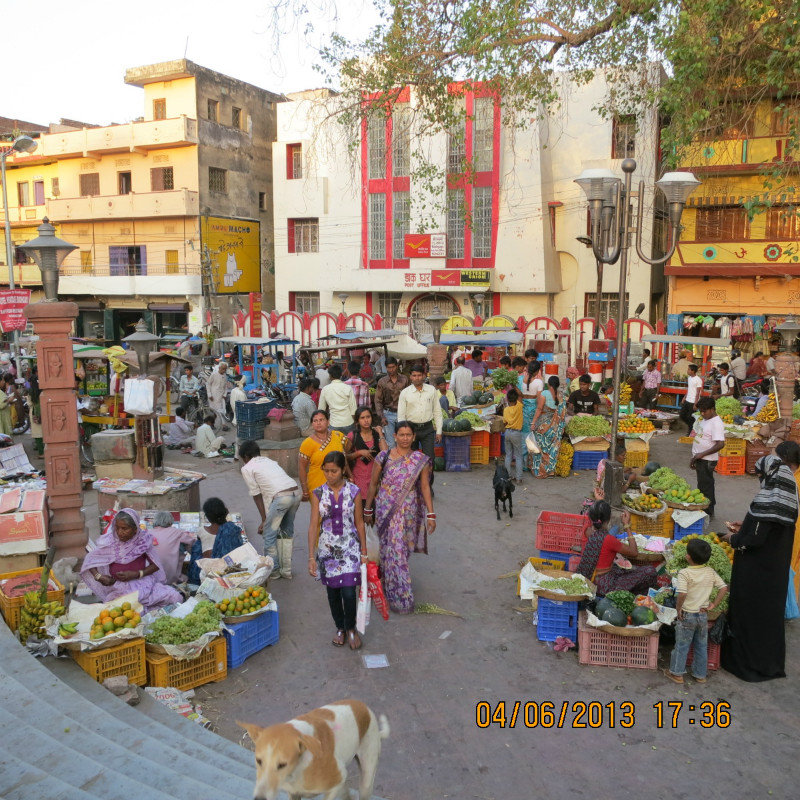 street market