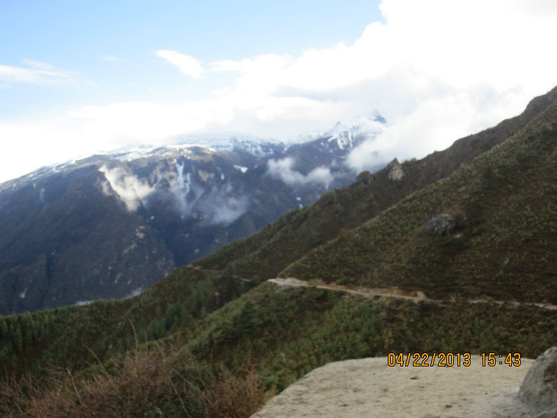 back to namche