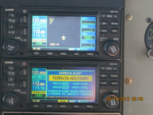 pilot's control panel