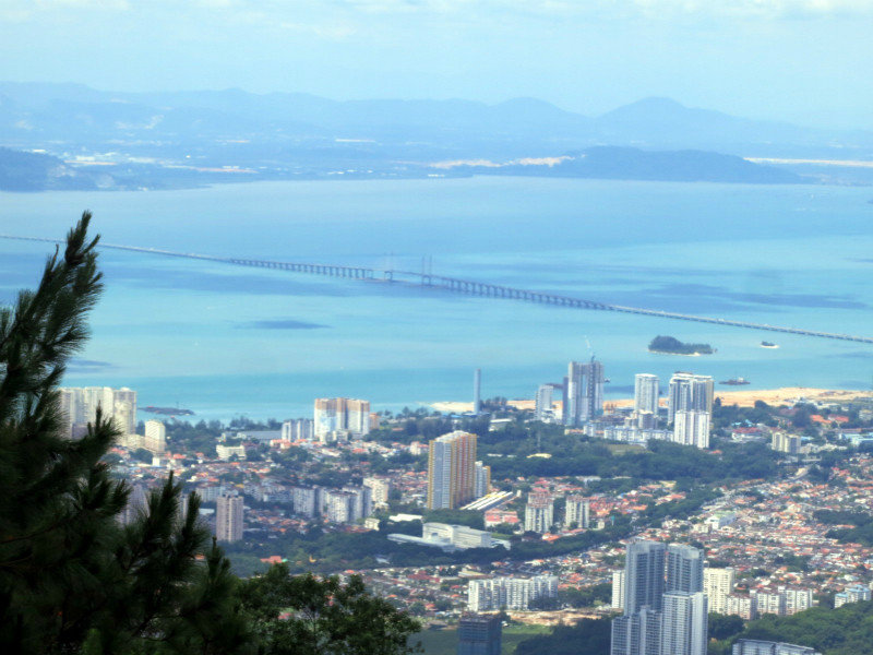 George Town from Penang Hill
