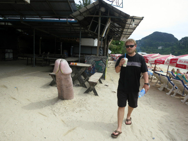 beach bar on Koh Phi Phi
