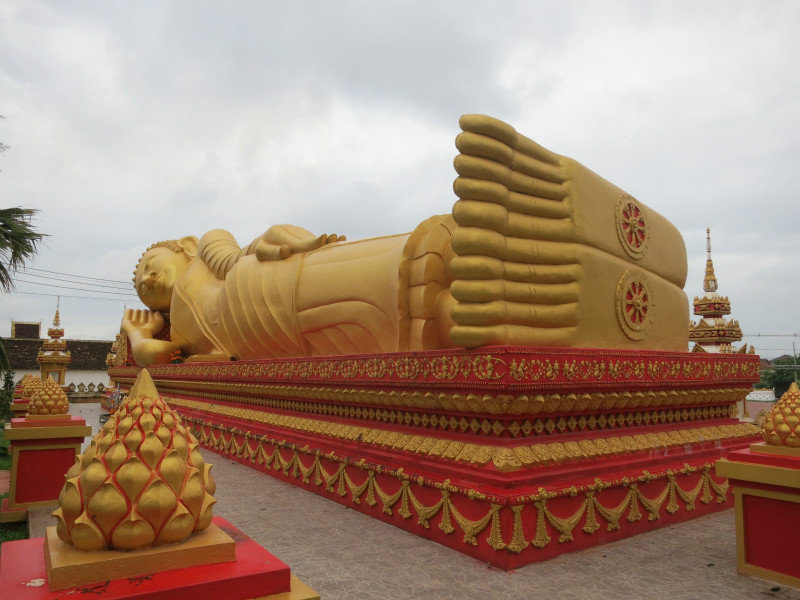 nearby reclining buddha
