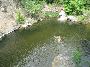 A lovely swimming hole.