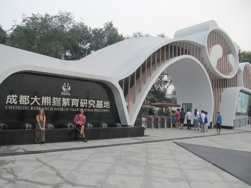 Panda Bear research centre, Chengdu.