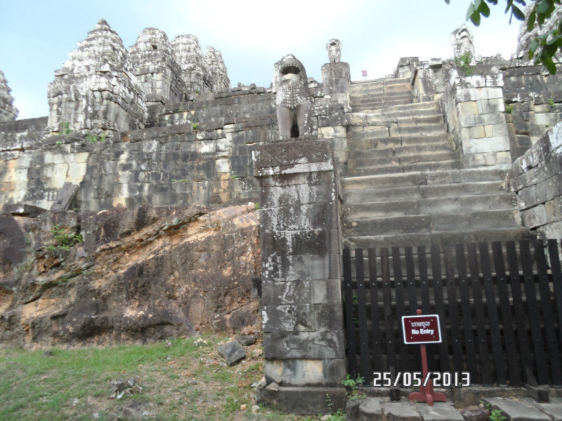 Temple atop hill