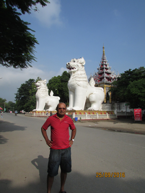 Gates to Mandalay Hill