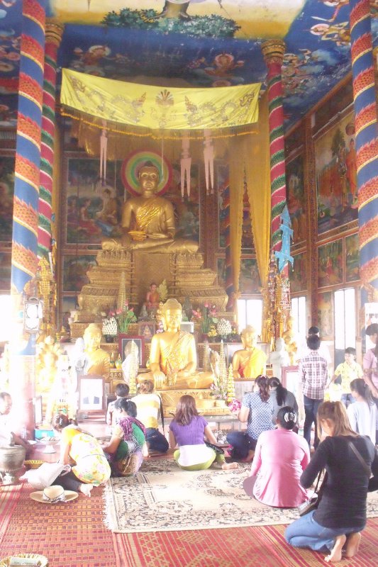 Inside Sambor Wat