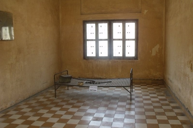 View inside one of the cells