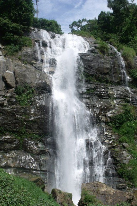 Wachiratan waterfall in Doi Inthanon National Park