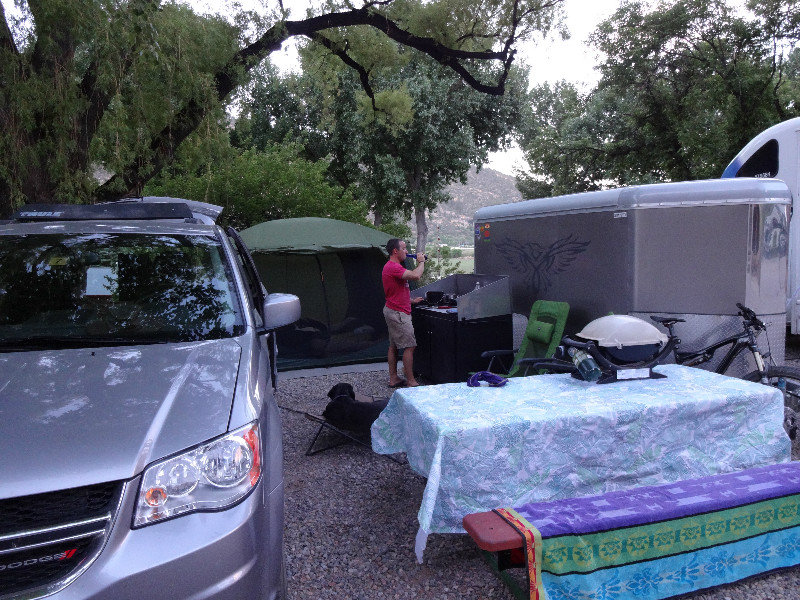 Durango camp set up