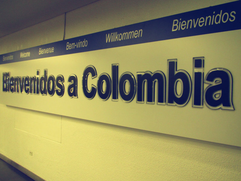 welcome to colombia!