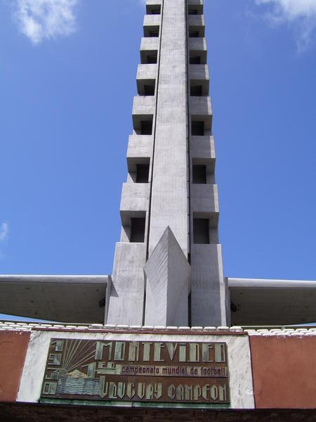 Tower at Montevideo stadium