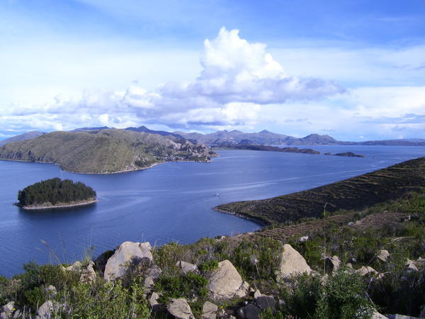 Another view from Isla del Sol