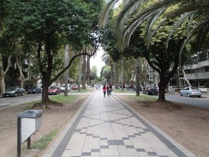 Pedestrianised street Rosario