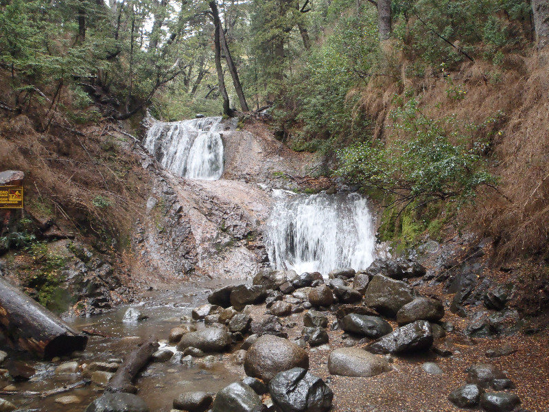 Waterfall near lago gutirez