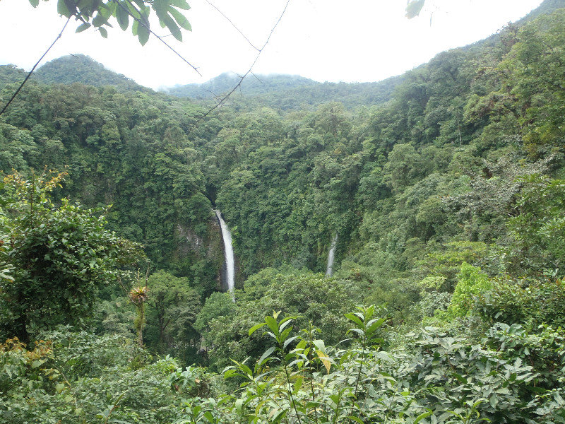 Two waterfalls