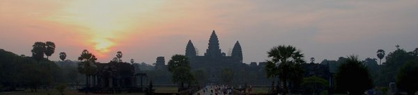 Angkor Wat at sunrise!