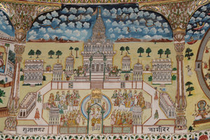 Im Jain Tempel in Bikaner