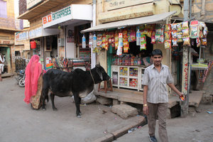 Passanten in Jaisalmer