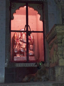 Ganesh und Hund in Bundi