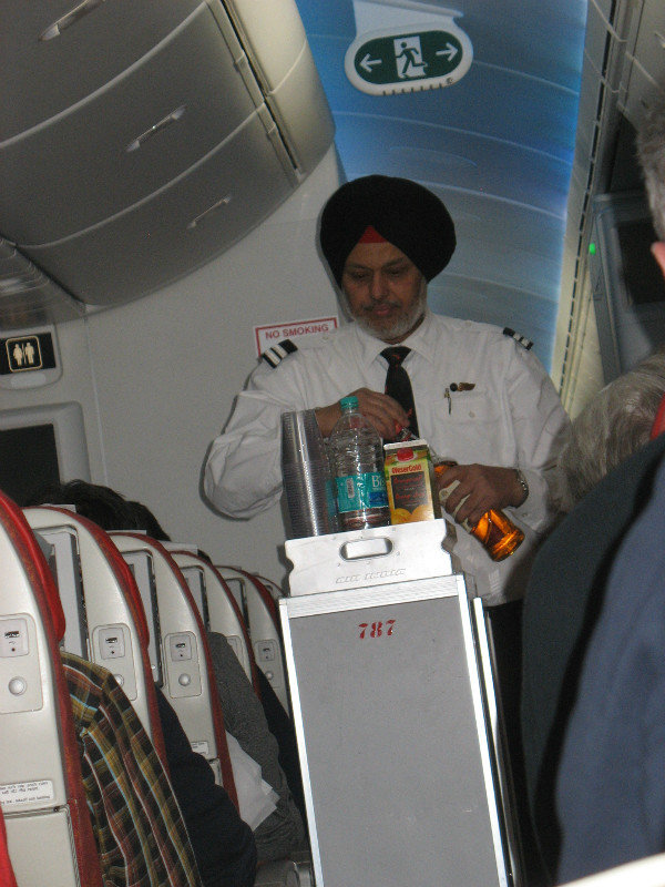 Steward bei Air India