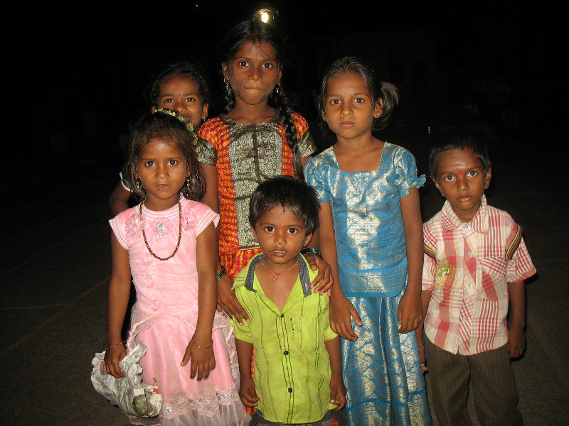 Kids in Hampi
