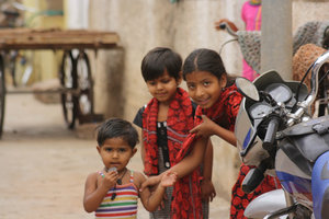 Kids in Badami