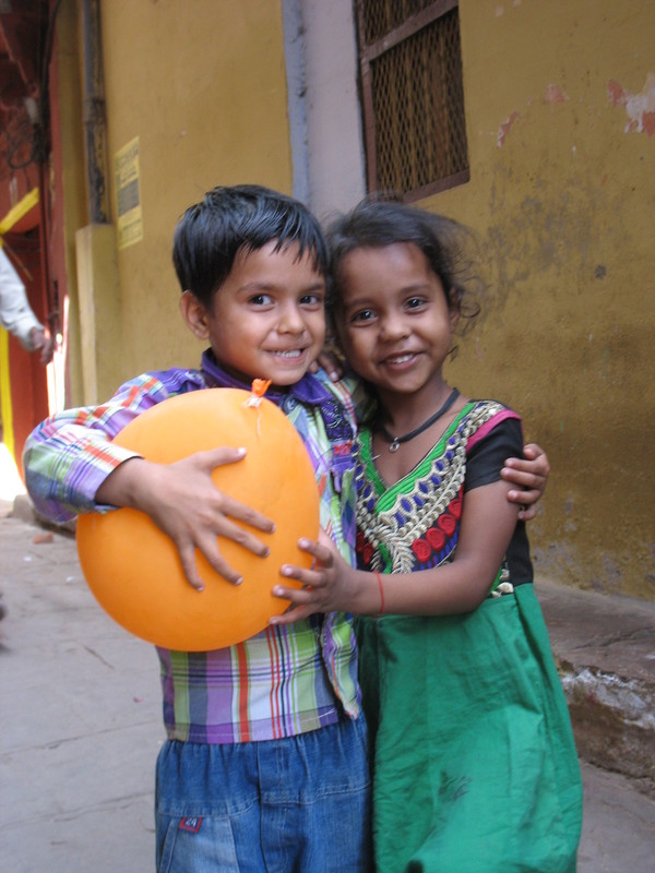 Kids in Varanasi