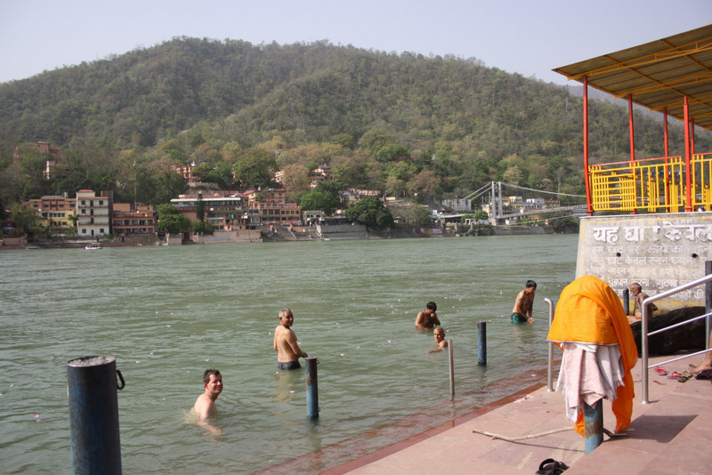 Bad im Ganges