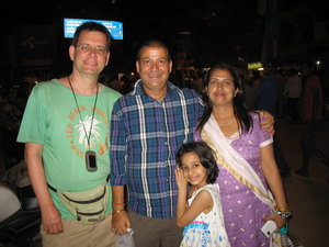 Familie aus Nepal