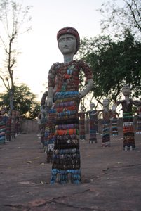 Figur in Chandigarh Rock Garden