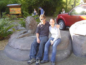Russ & I at Busch Gardens