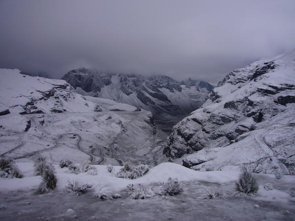 Snow at La Cumbre