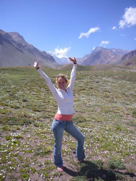 In the Andes!