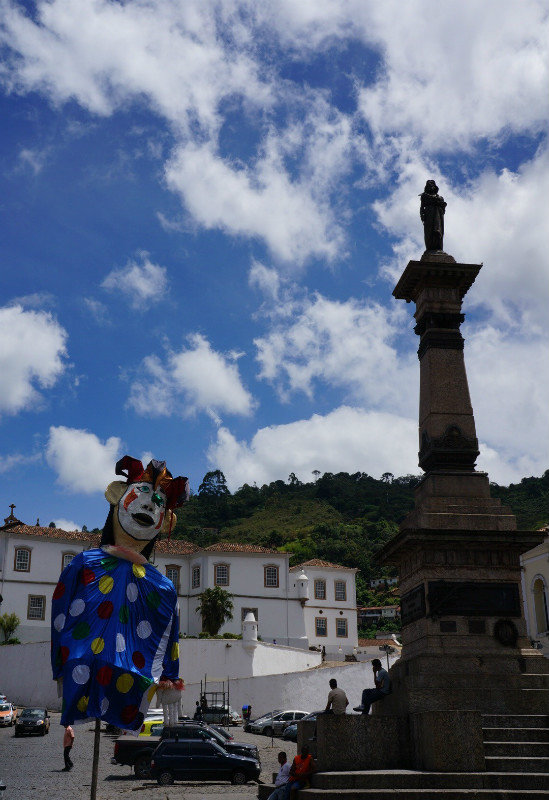 Ouro Preto Main Square Post Carnival