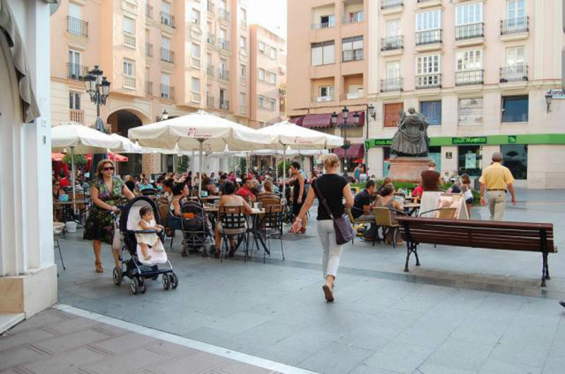 The nicest square of La Linea :)