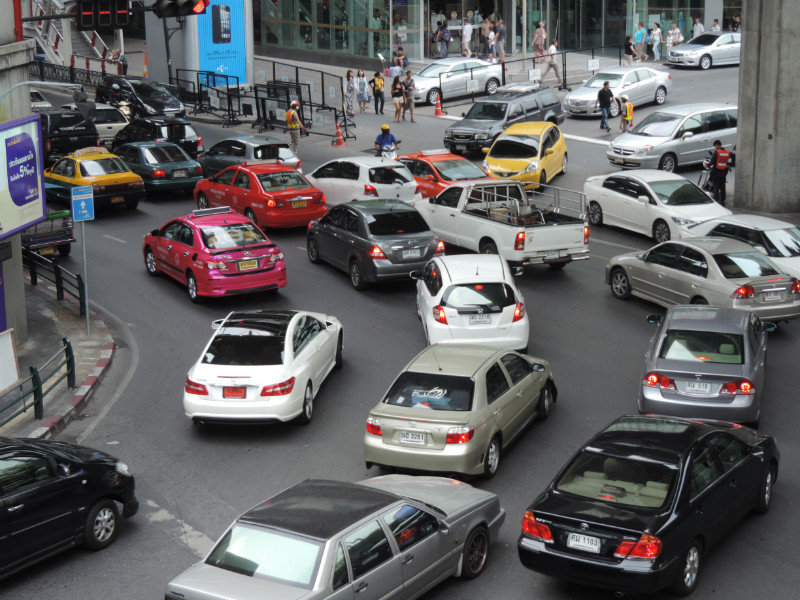 Verkehr in Bangkok
