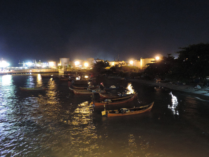 Boote bei Nacht