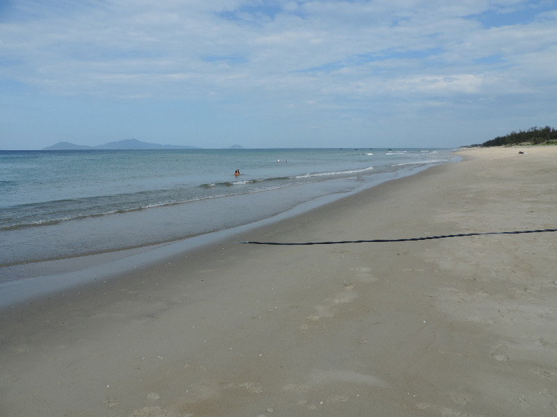 der Strand zwischen Hoi An und Danang