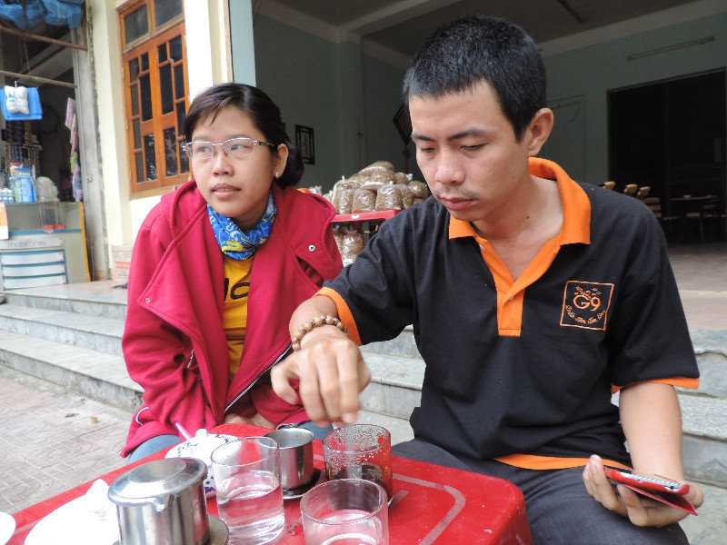 des Vietnamesen Lieblingsbeschäftigung: Kaffee trinken