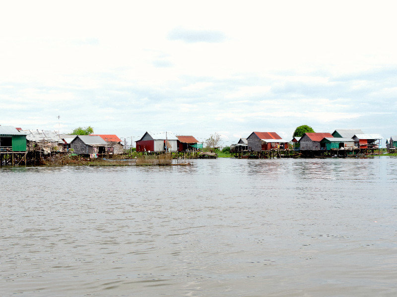 Häuser im Floating Village