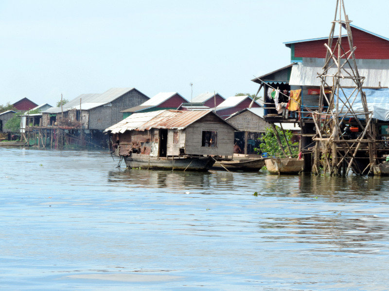 Häuser im Floating Village