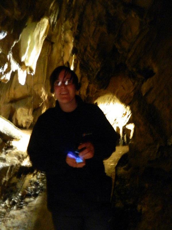 ange in a spanish cave!