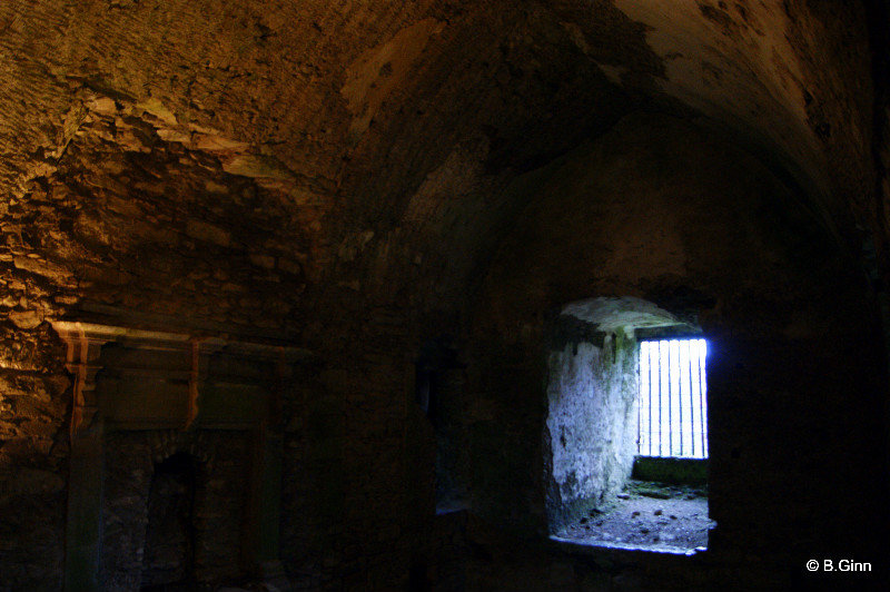 The cellar of the castle