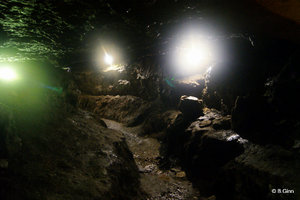 Inside the Blarney Caves
