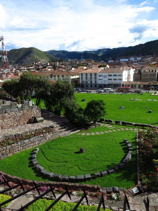 View of Cusco from Qorikanchka