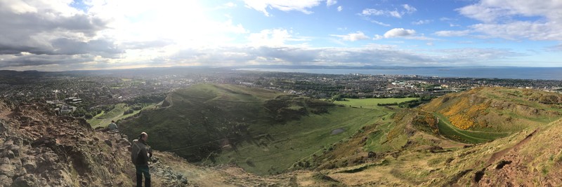 View of Edinburgh from Arthur's Seat