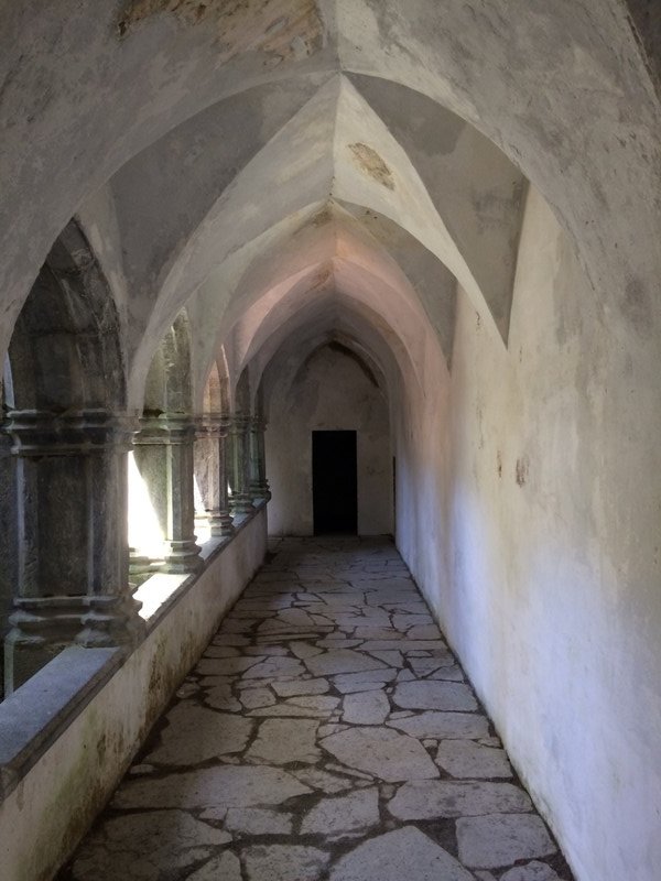 The ambulatory in Muckross Abbey